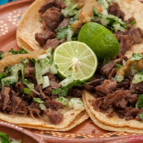 Taco Suadero de Brisket