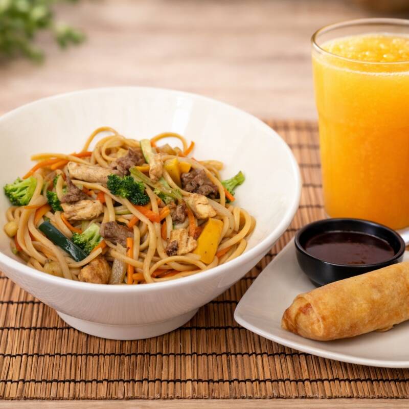 Combo Lo Mein Roll