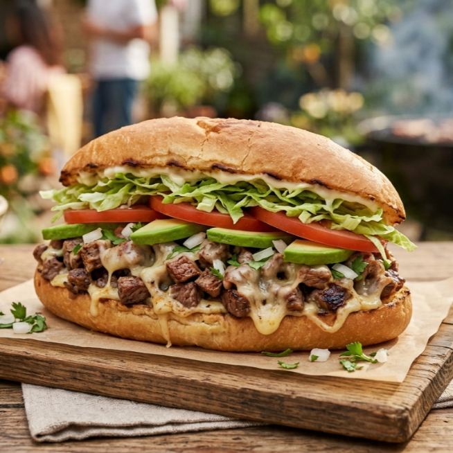 Torta de Bistec