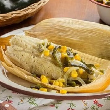 Tamal Poblano