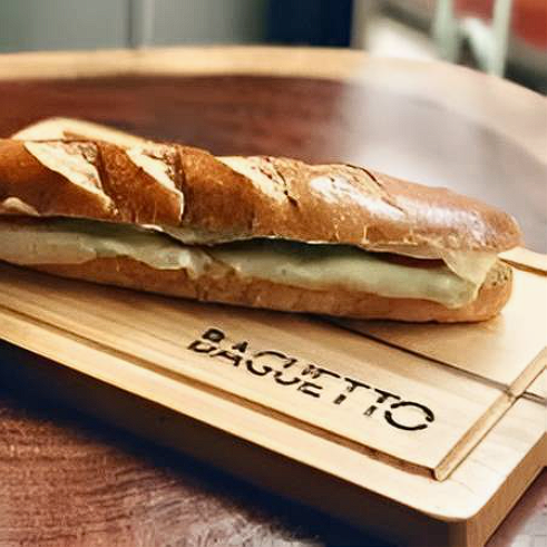 Baguette Cuatro Quesos