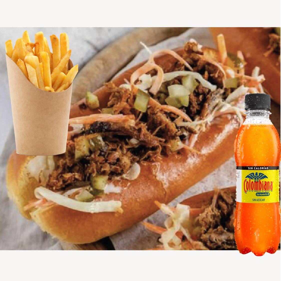 Combo Hot Dog Cubano