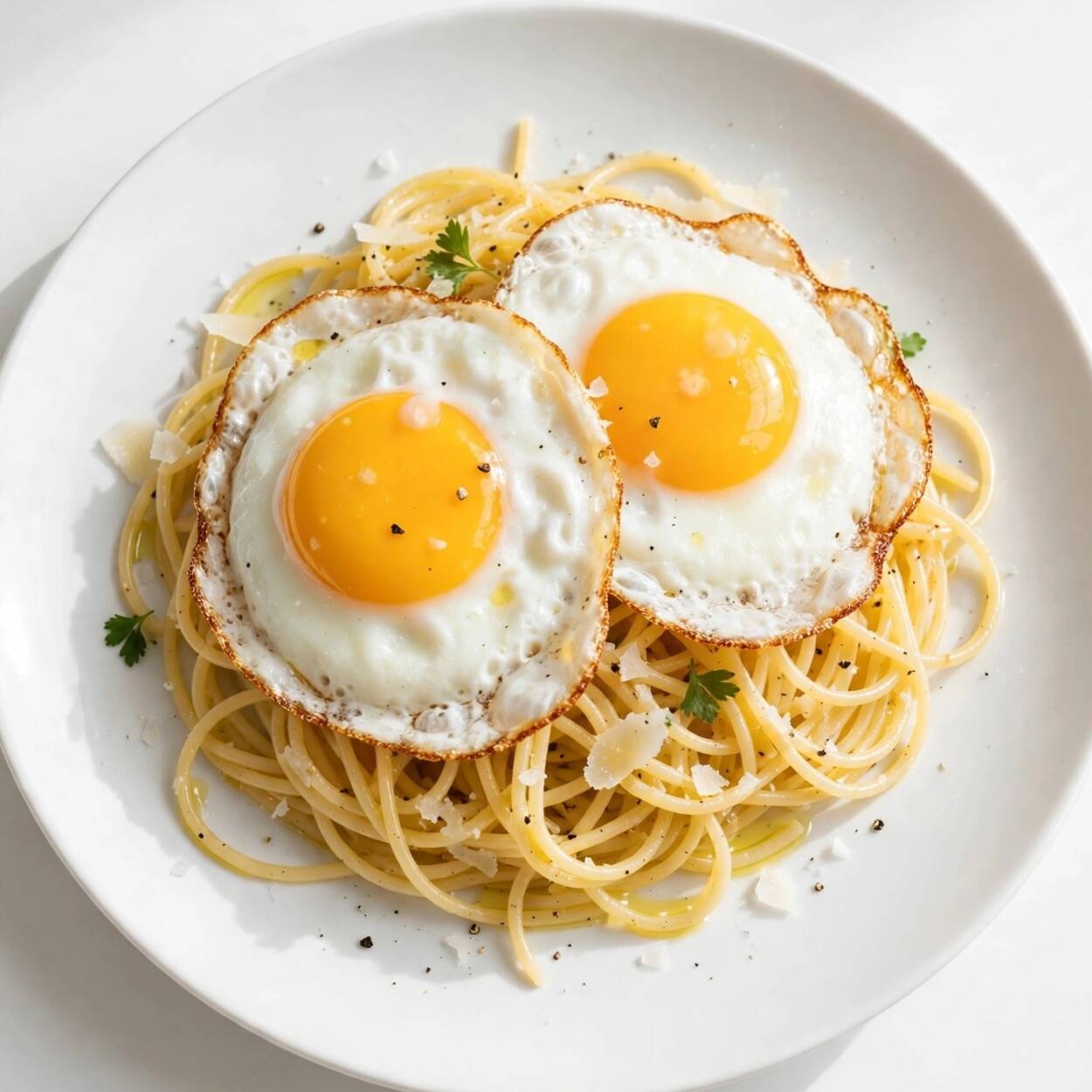 Espagueti Con Huevos
