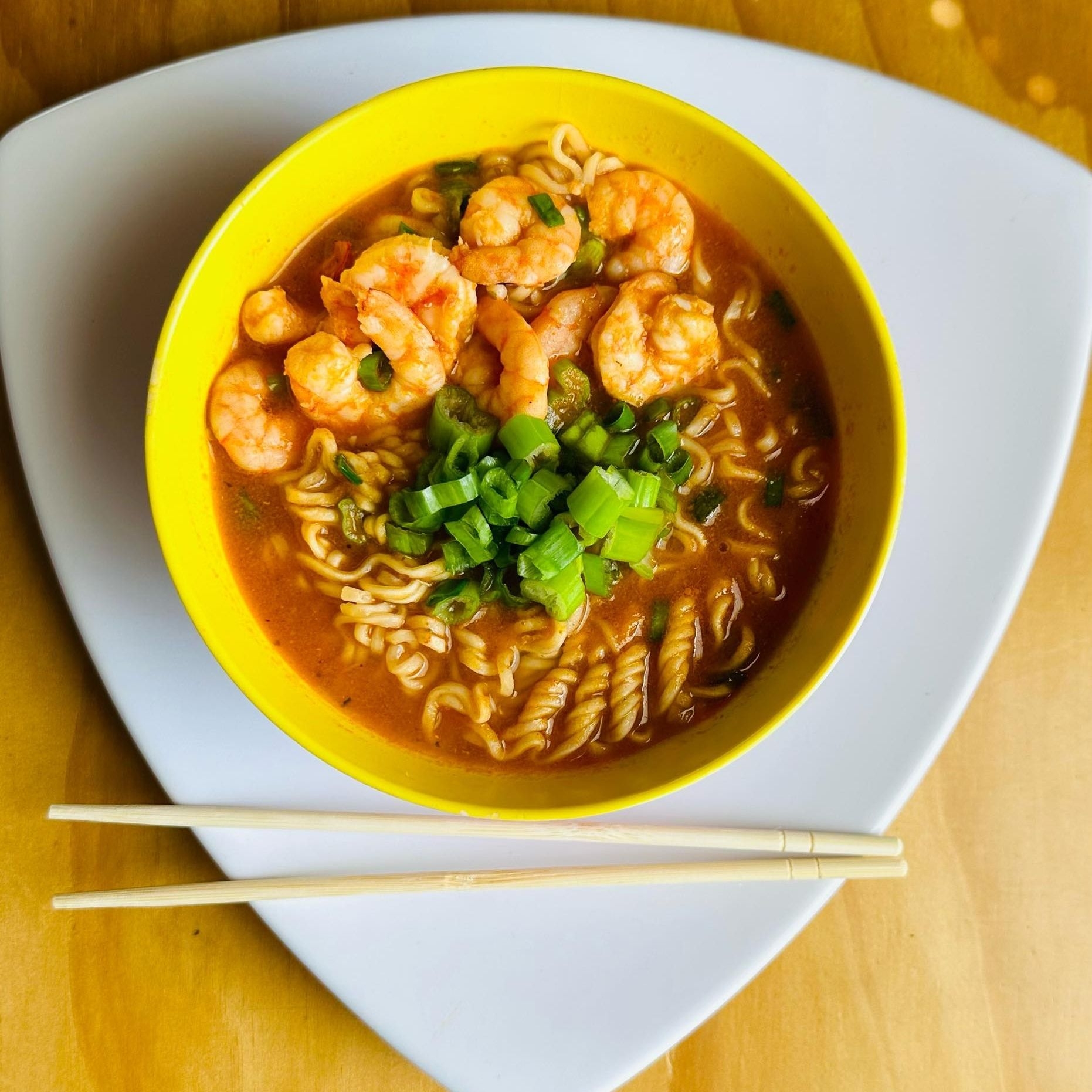 Ramen Con Camarón