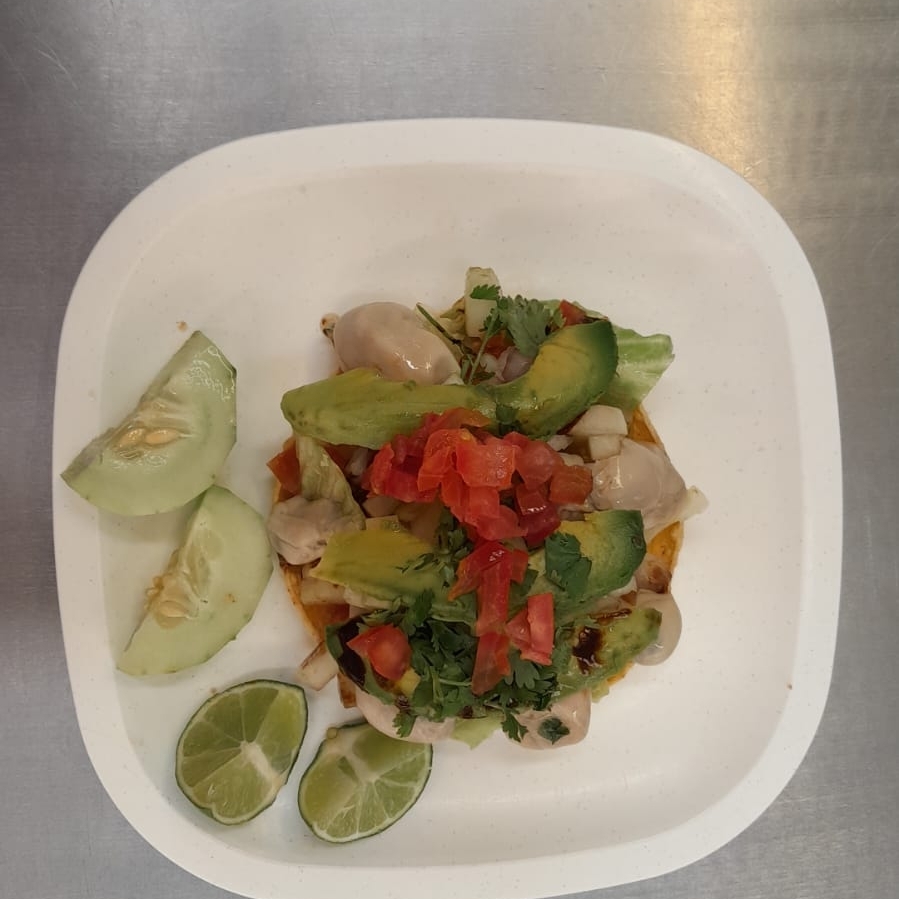 Tostada de Ostion