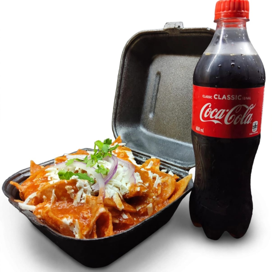 Combo Chilaquiles Con Refresco