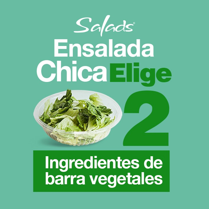 Ensalada Sin Proteína Chica