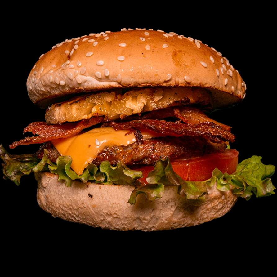 Hamburguesa Hawaiana