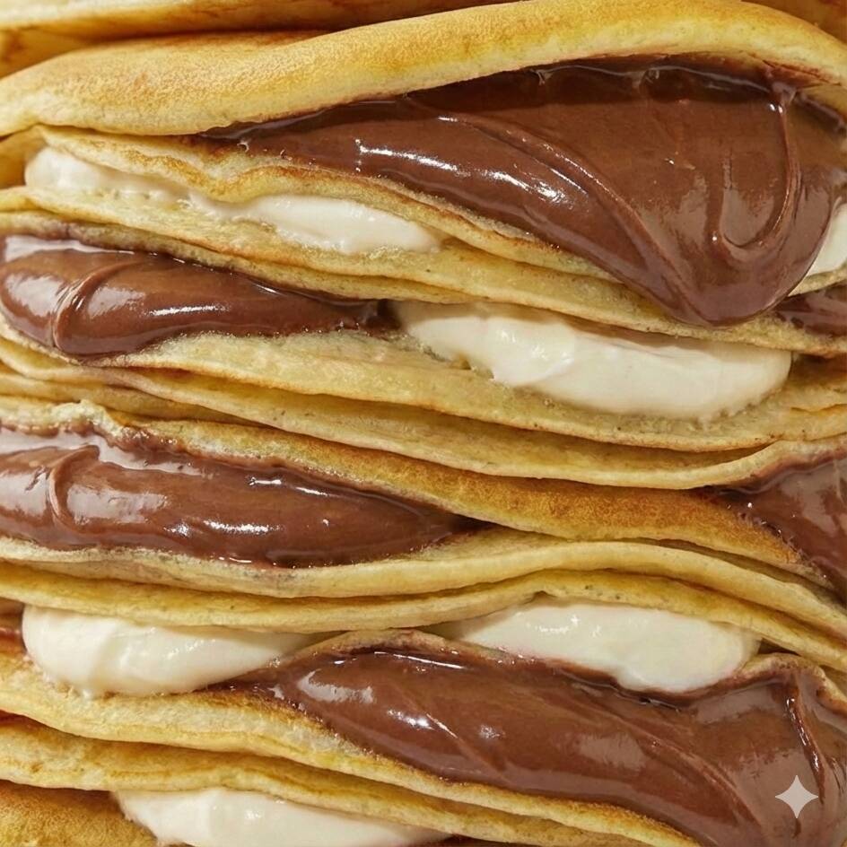 Crepa de Nutella con Philadelphia