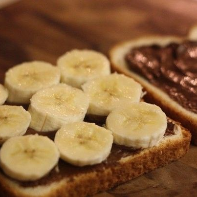 Club Sandwichito Platano Nutella
