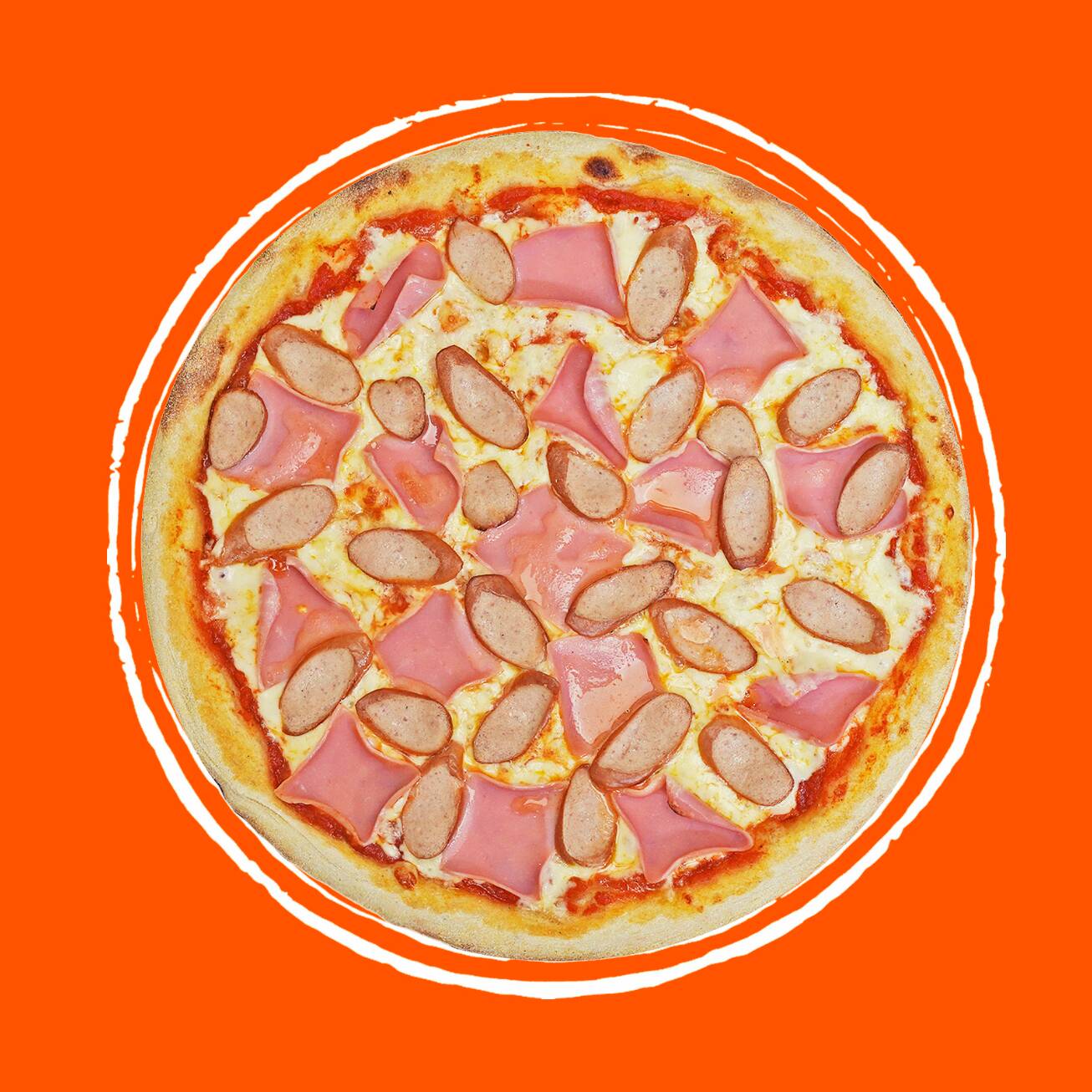 Pizza Americana Especial Mediana