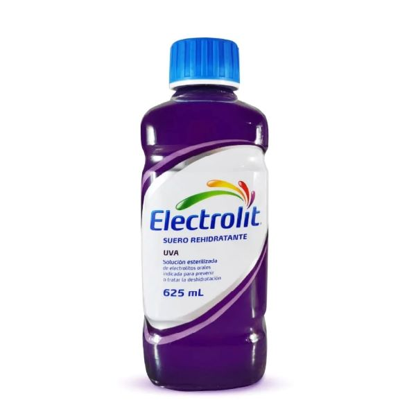 Electrolit Suero Rehidratante Sabor Uva