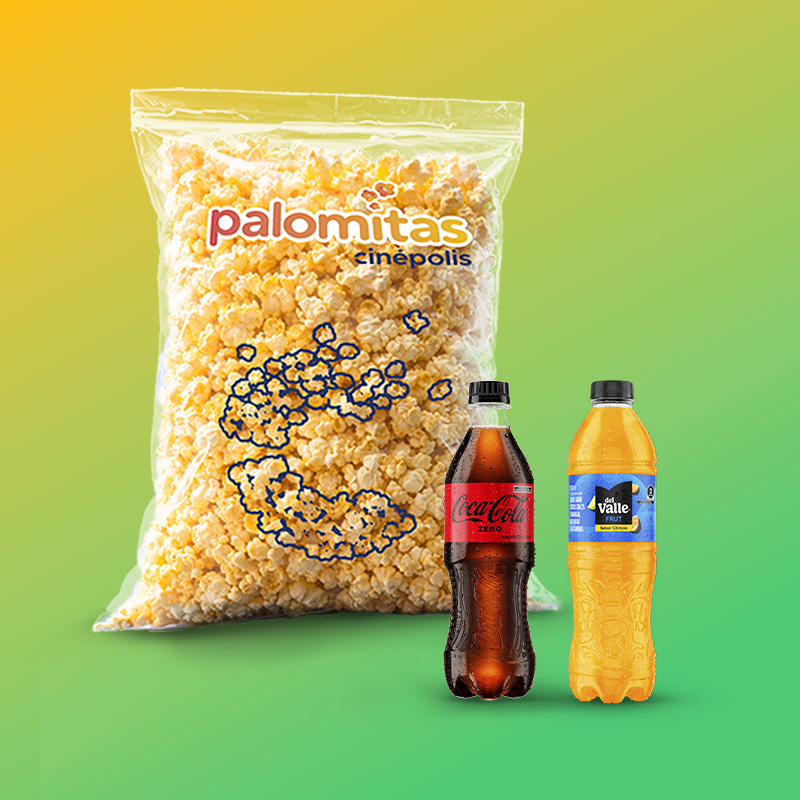 Palomitas Party Size & 2 Refrescos