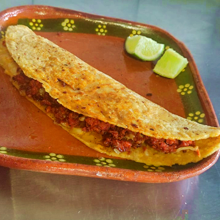 Quesadilla de Cecina