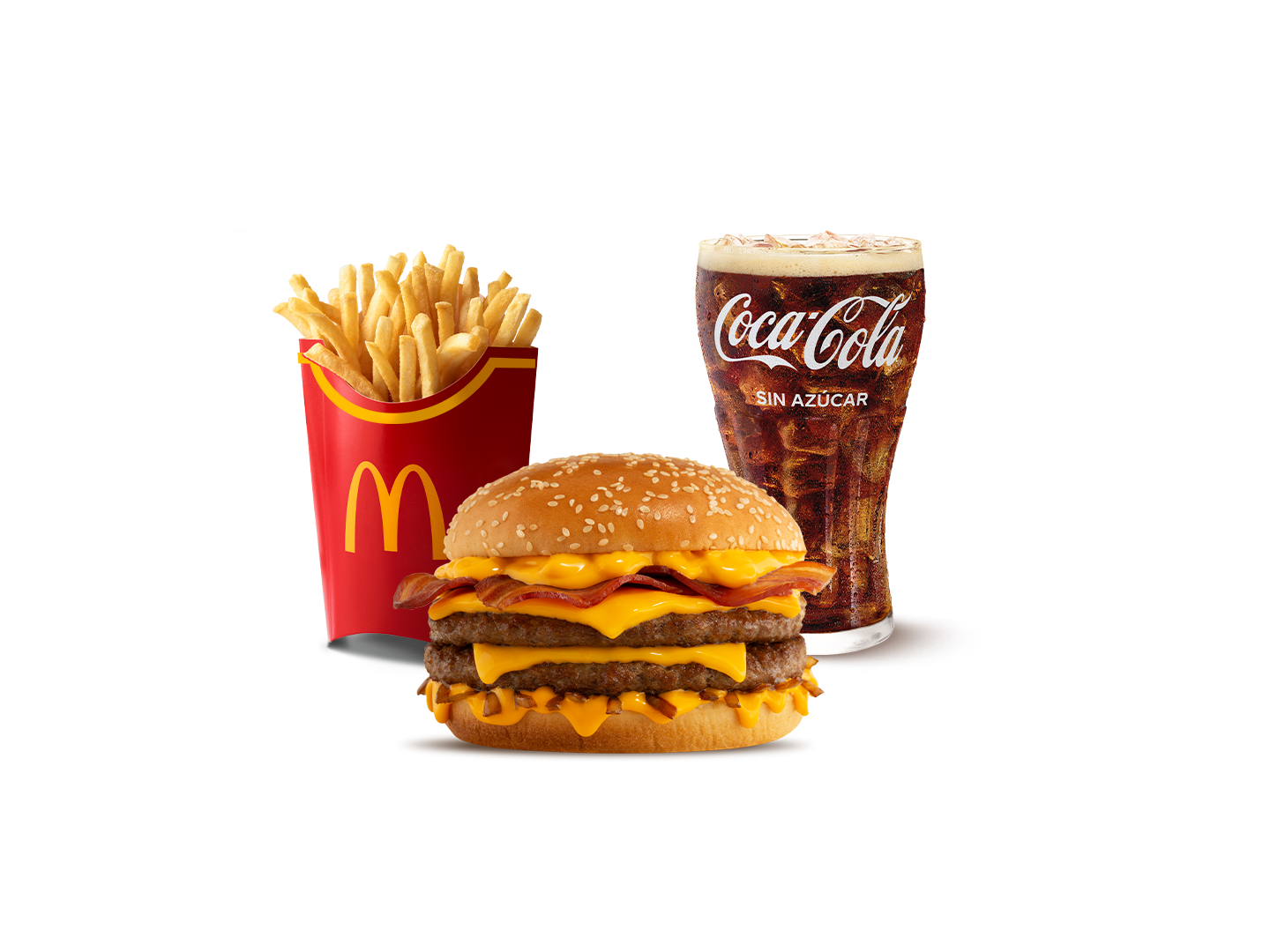 McCombo Grande Bacon Cheddar McMelt doble