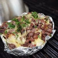 Papa Loca con Carne