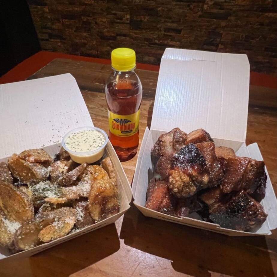 Combo PorkBelly "Big" (700g)+Papas+Gaseosa