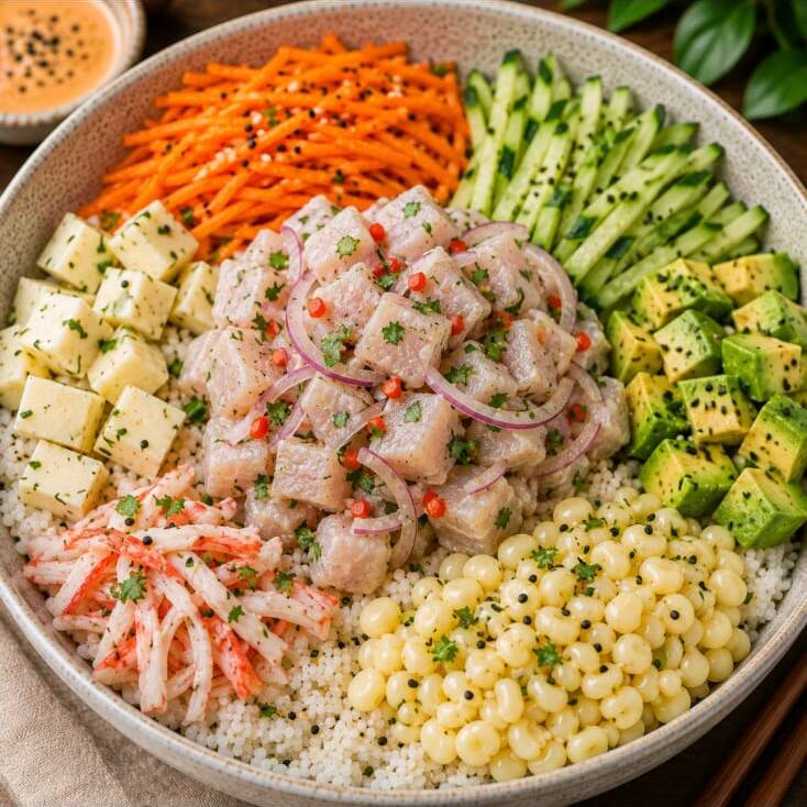 Poke Acebichado