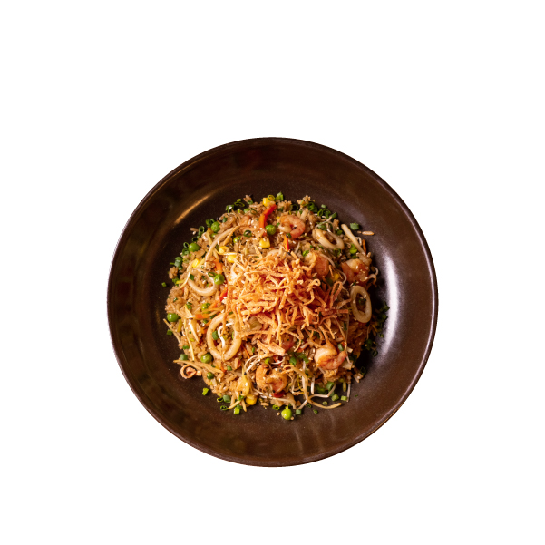 Wok con Mariscos