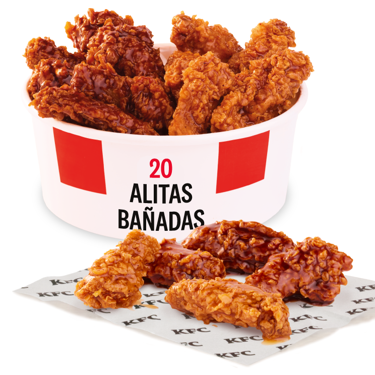 Alitas Bañadas X 20