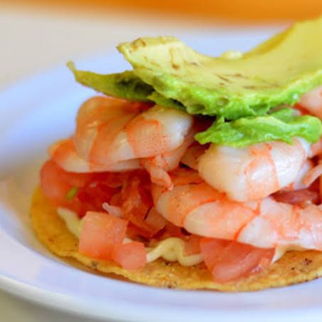 Tostada de Camarón
