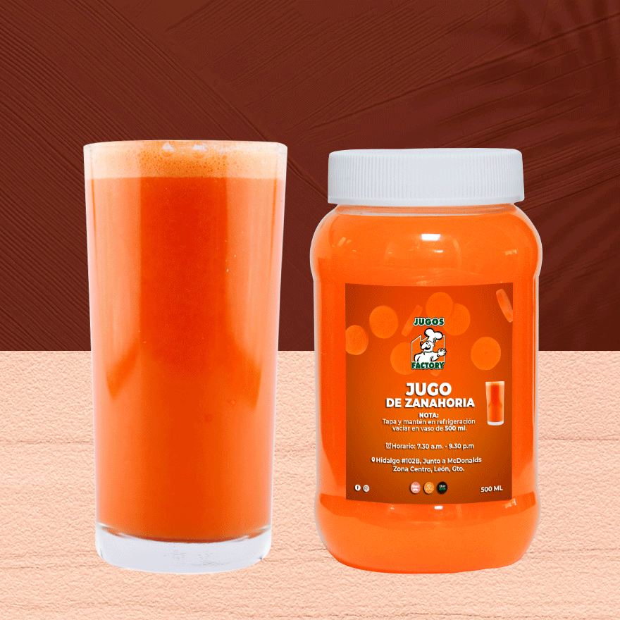 Jugo Zanahoria  500 ml