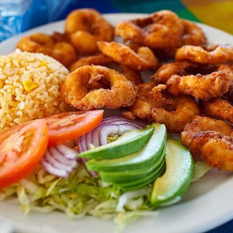 camarones empanizados (platillo)