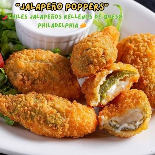Jalapeño Poppers Acompañados (5pz)