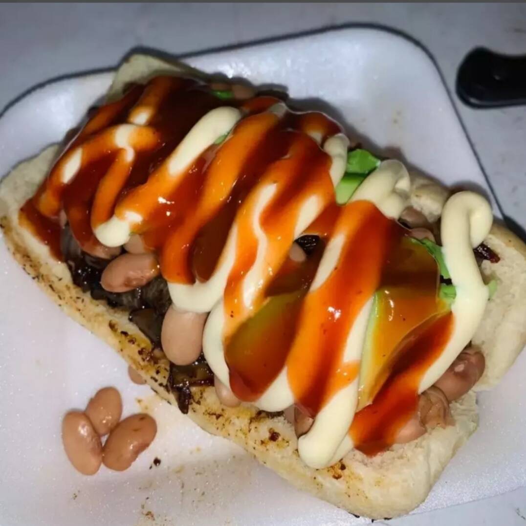 Hot dog Hawaiano