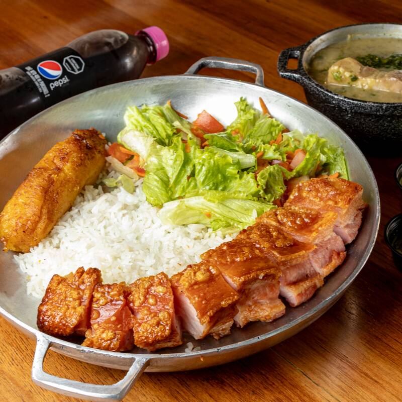 Delicioso + Sancocho + Bebida