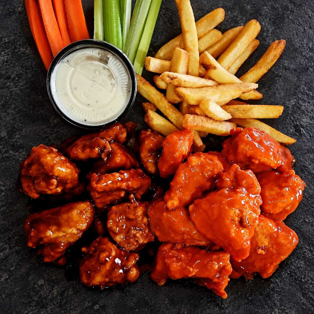 Boneless 500 g 2 Salsas