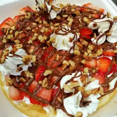 Combo Waffle-Malteada.