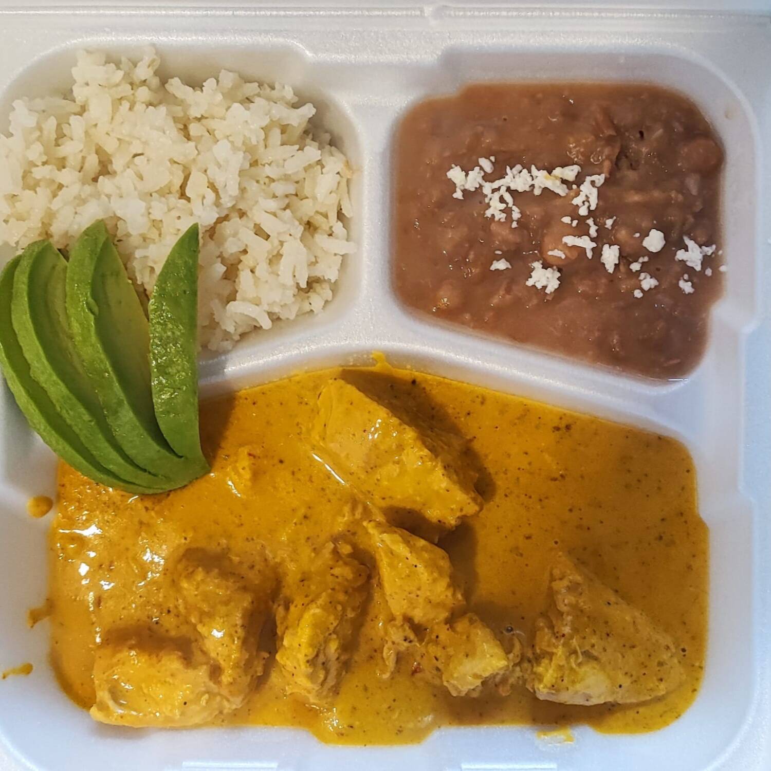 Pollo en Crema Combo