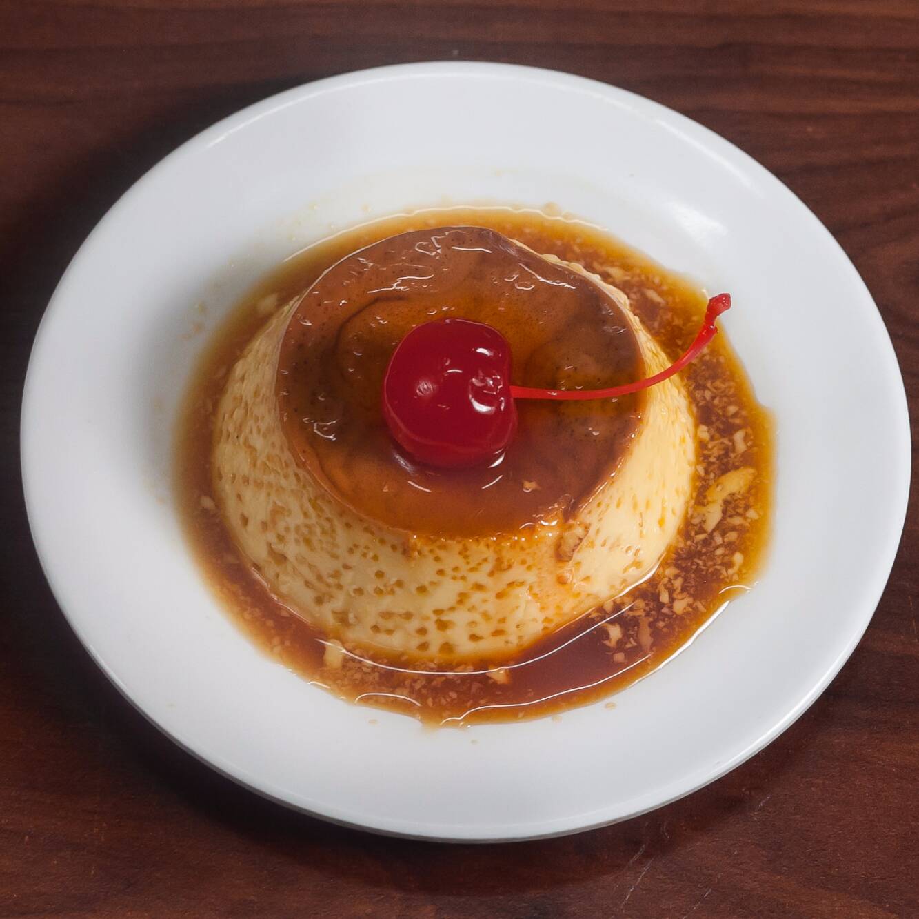 Flan napolitano