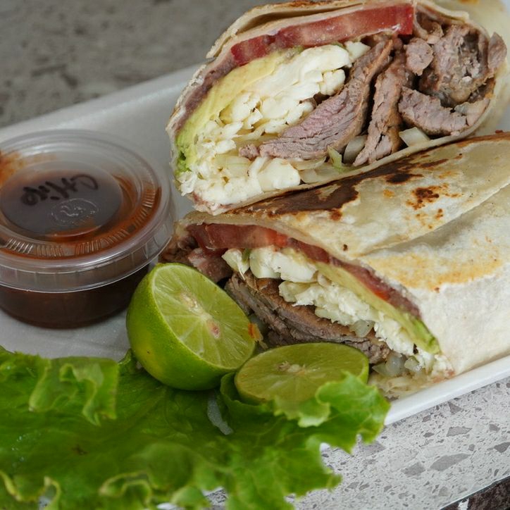 Burrito Mega de Arrachera