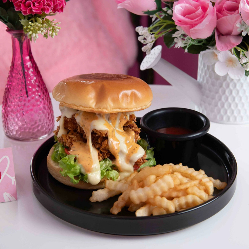 Hamburguesa de Pollo Crispy