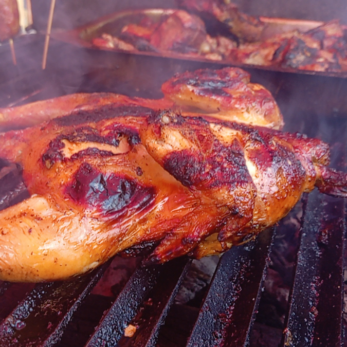 Pollo Asado al Carbón