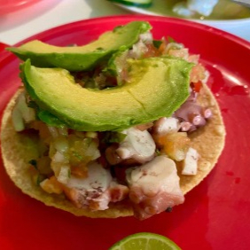 Tostada de Pulpo