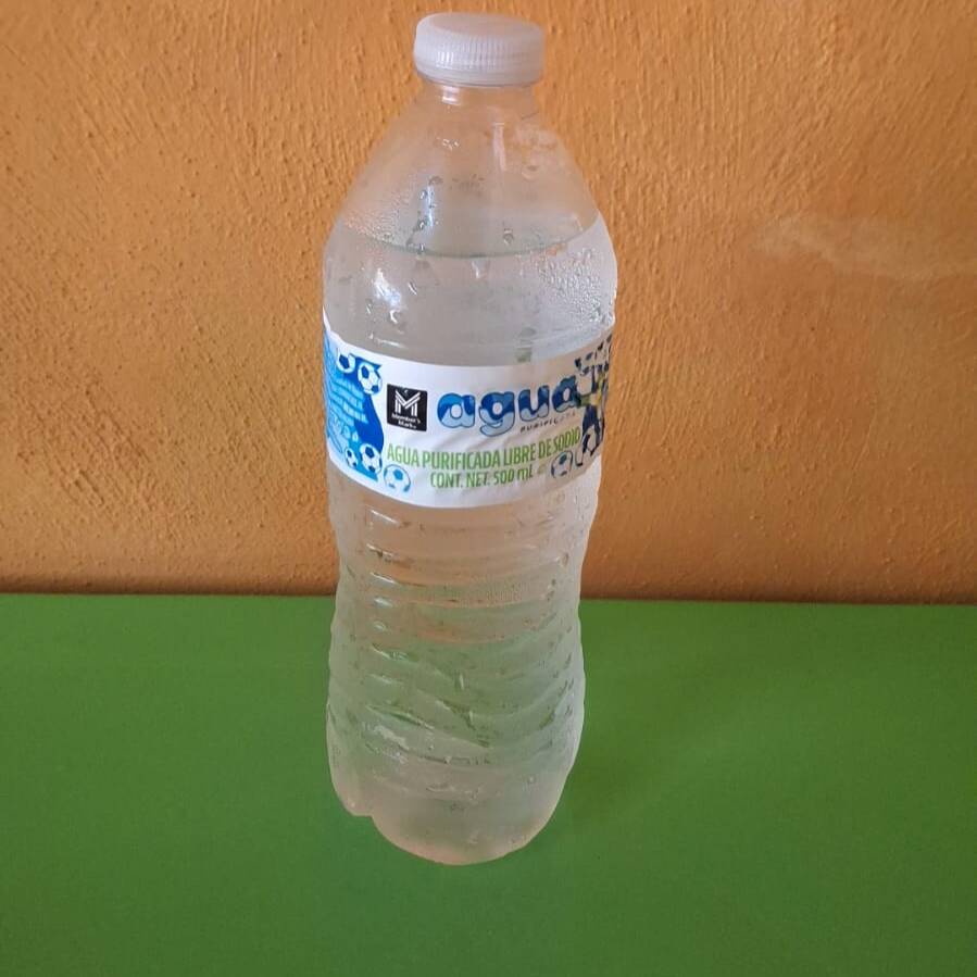 Agua purificada 500ml