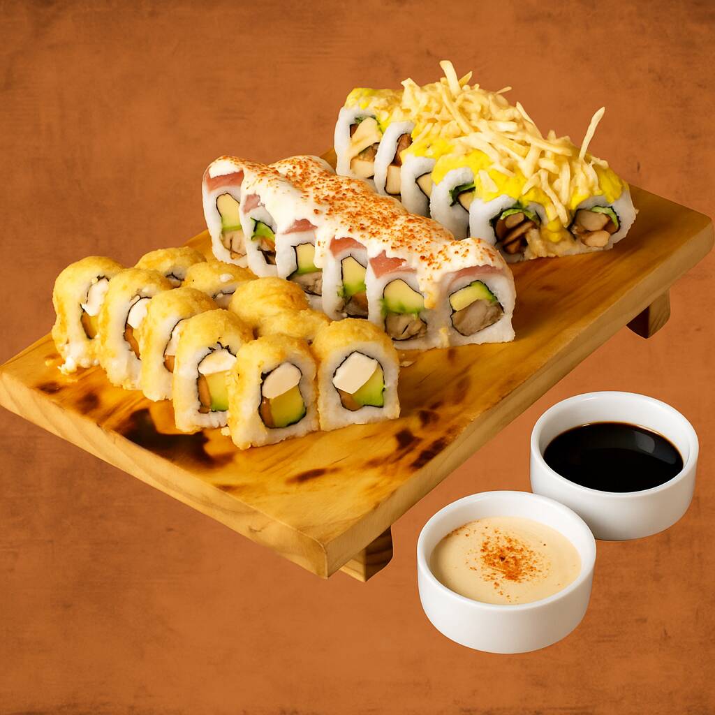30 makis (3 sabores)
