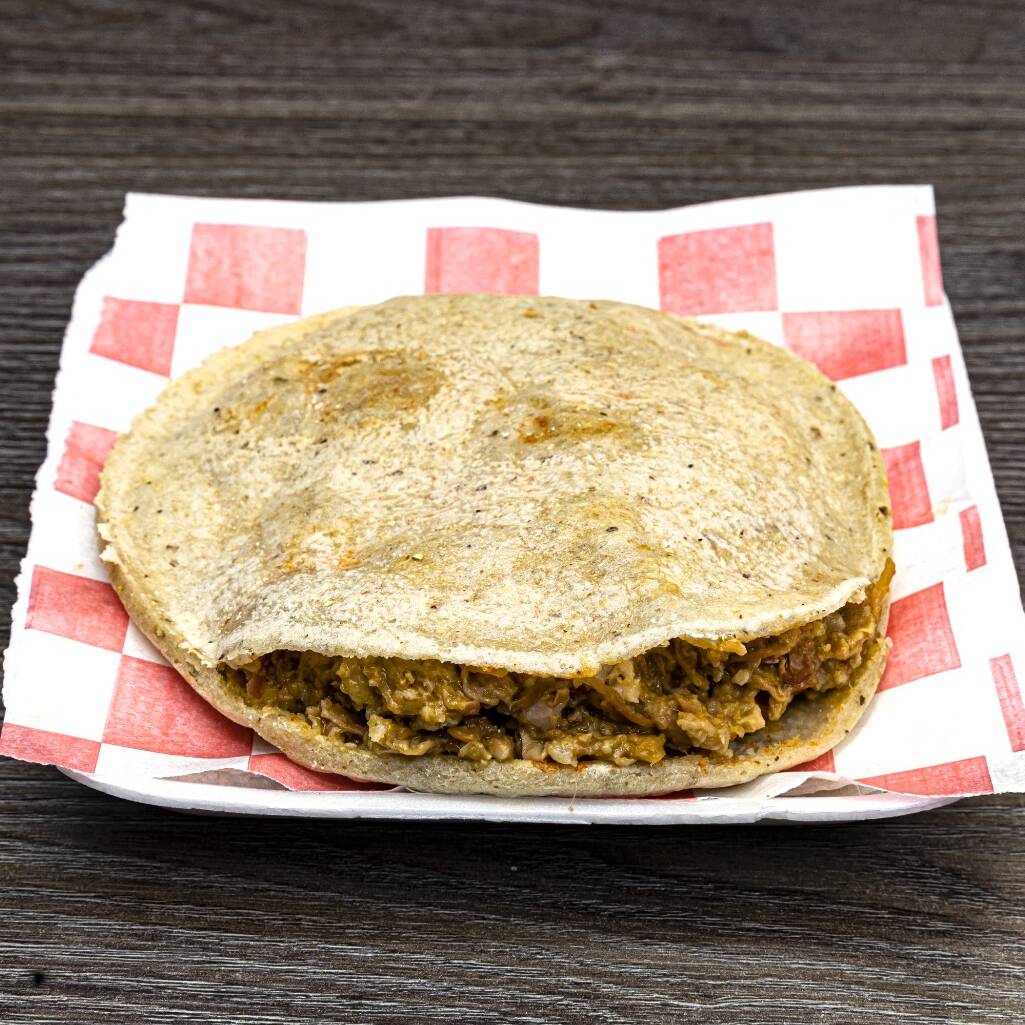 Chicharrón prensado.