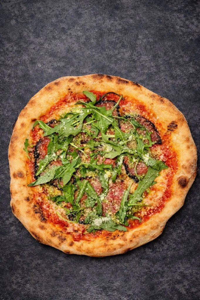 Pizza Carpaccio de Roast Beef