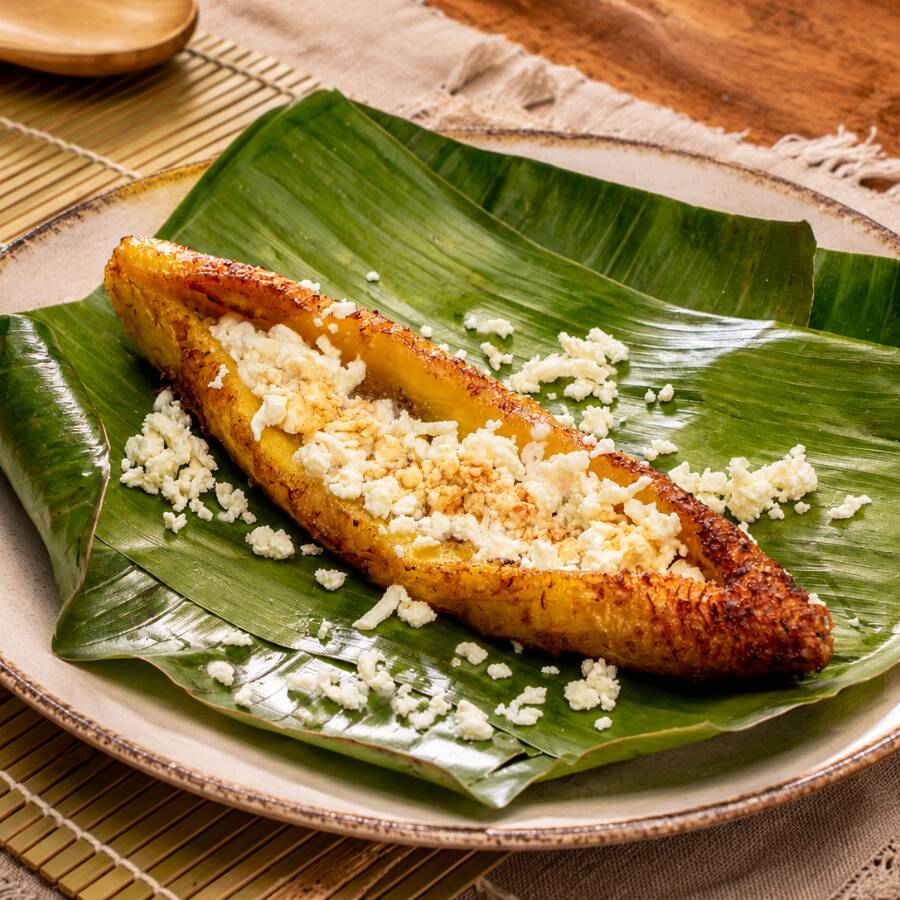 Plátano Maduro con Queso.