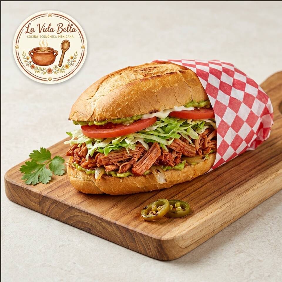 Lonche de Pierna Jugosa