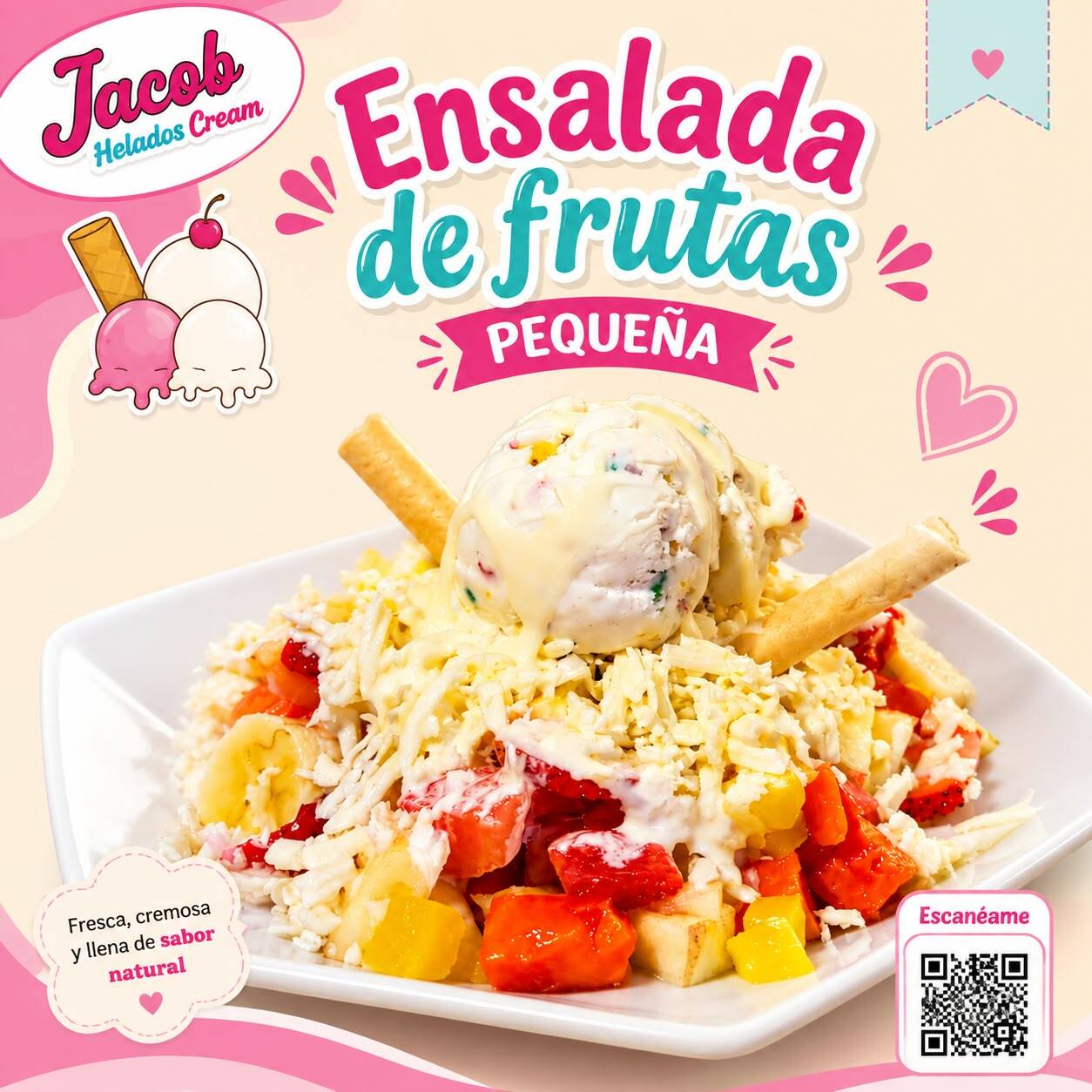 Ensaladas de Fruta Pequeña