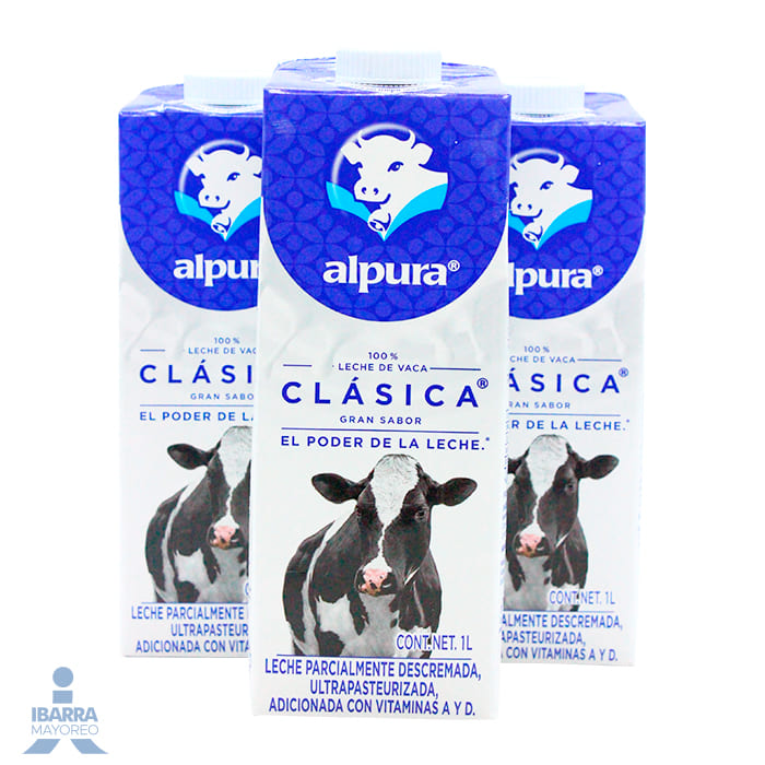 Leche Entera Alpura 250ml.