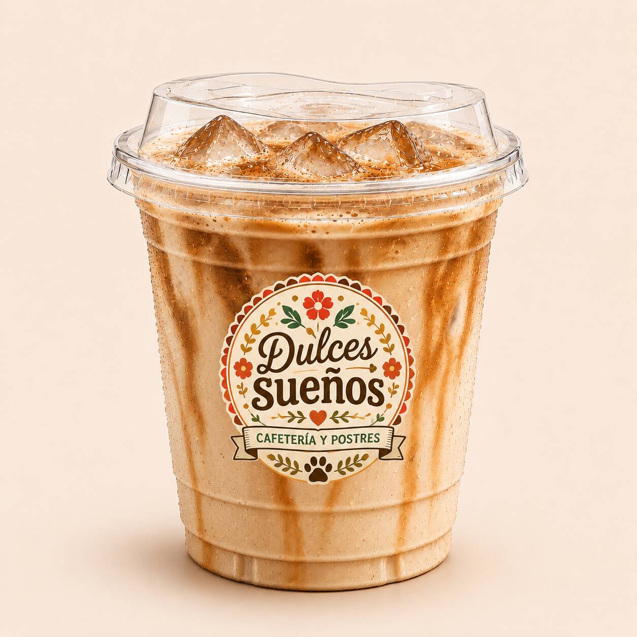 Latte helado 16 oz