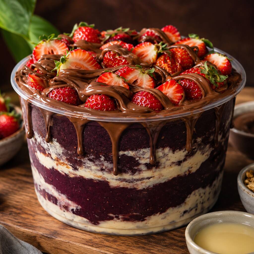 Cremoso, geladinho e super caprichado. O sabor que vicia! O melhor Açaí da região! Monte seu Açaí, Casadinho (Açaí + Cupuaçu) ou Cupuaçu, nos tamanhos 330ml, 440ml, 550ml, 770ml ou 1000ml! Turbine do seu jeito com os seus adicionais favoritos nas opções abaixo! (Não entregamos complementos/adicionais separados.)