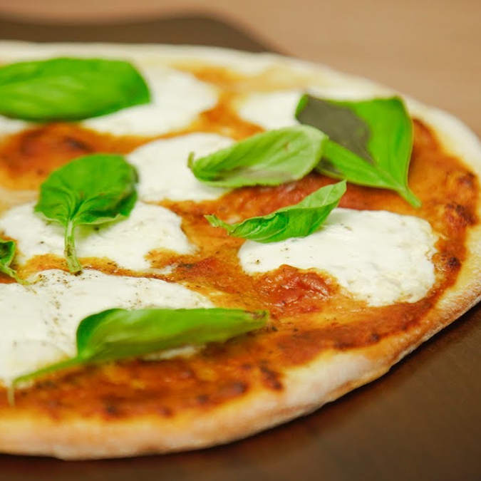 Molho de tomate e mussarela de bufala