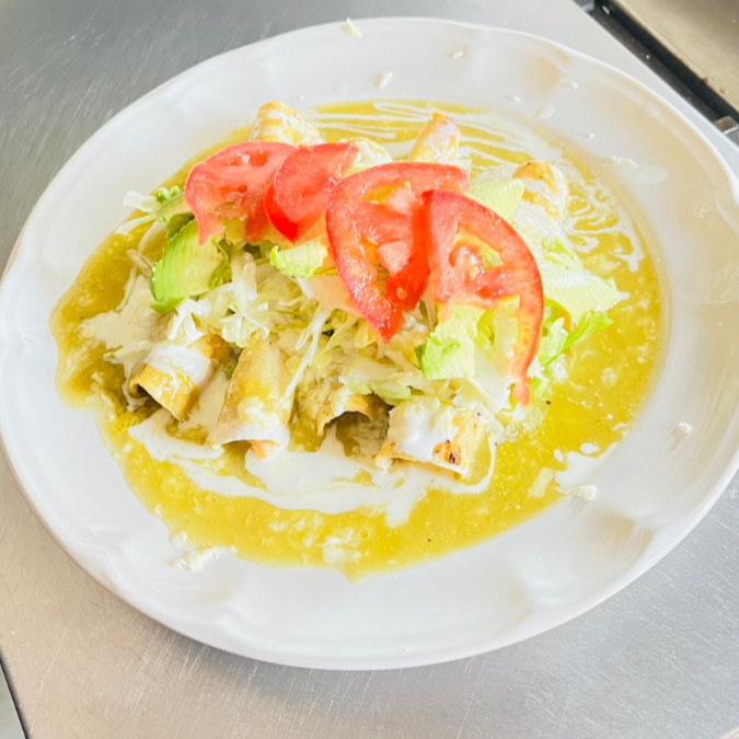 Enchiladas Verdes